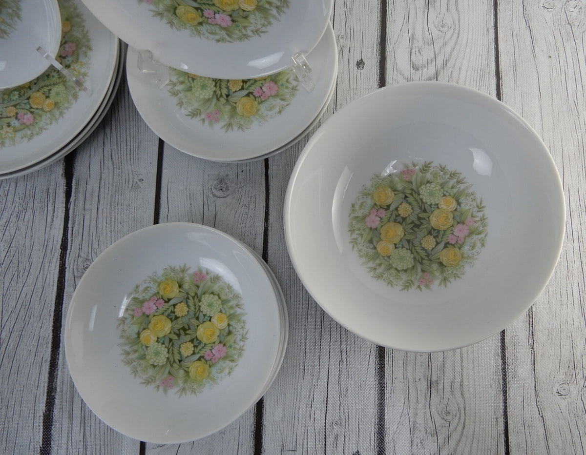 27 Pc 7-Piece 4 Place Setting Noritake Younger Image "BIMINI" 6923 Pattern
