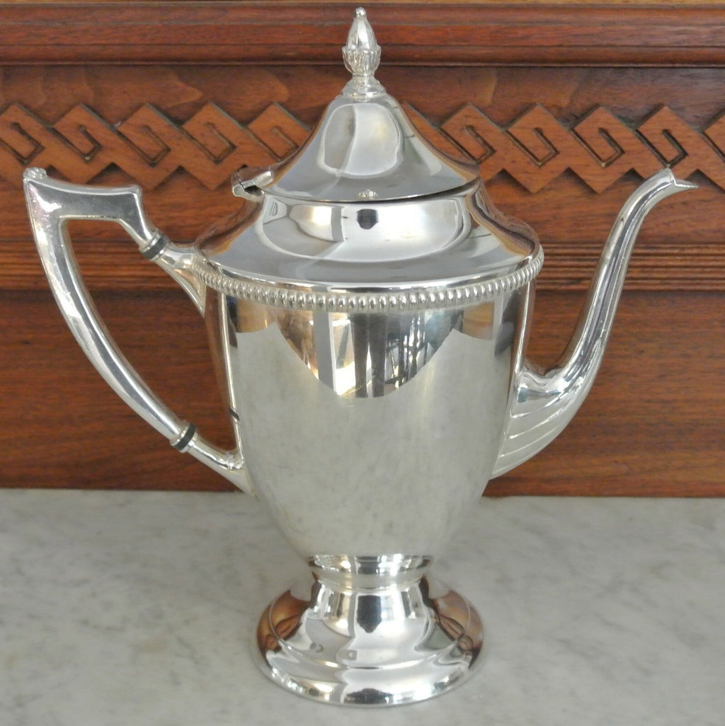 Antique "Sheets Rockford S.CO.1875" # 3620 Silver Plate Coffee/Pot