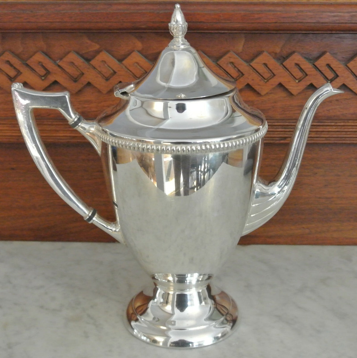 Antique "Sheets Rockford S.CO.1875" # 3620 Silver Plate Coffee/Pot