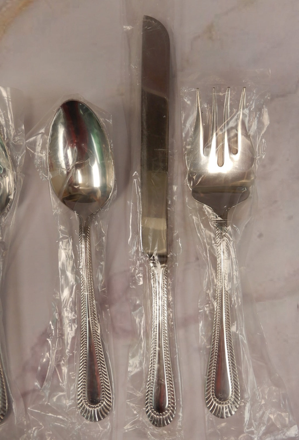 RSVP 18/10 Stainless Flatware Aldridge Wimberly 7 Service Pieces