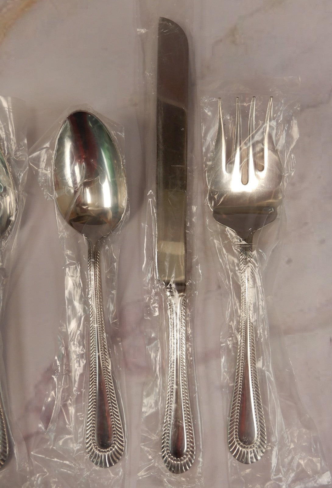 RSVP 18/10 Stainless Flatware Aldridge Wimberly 7 Service Pieces