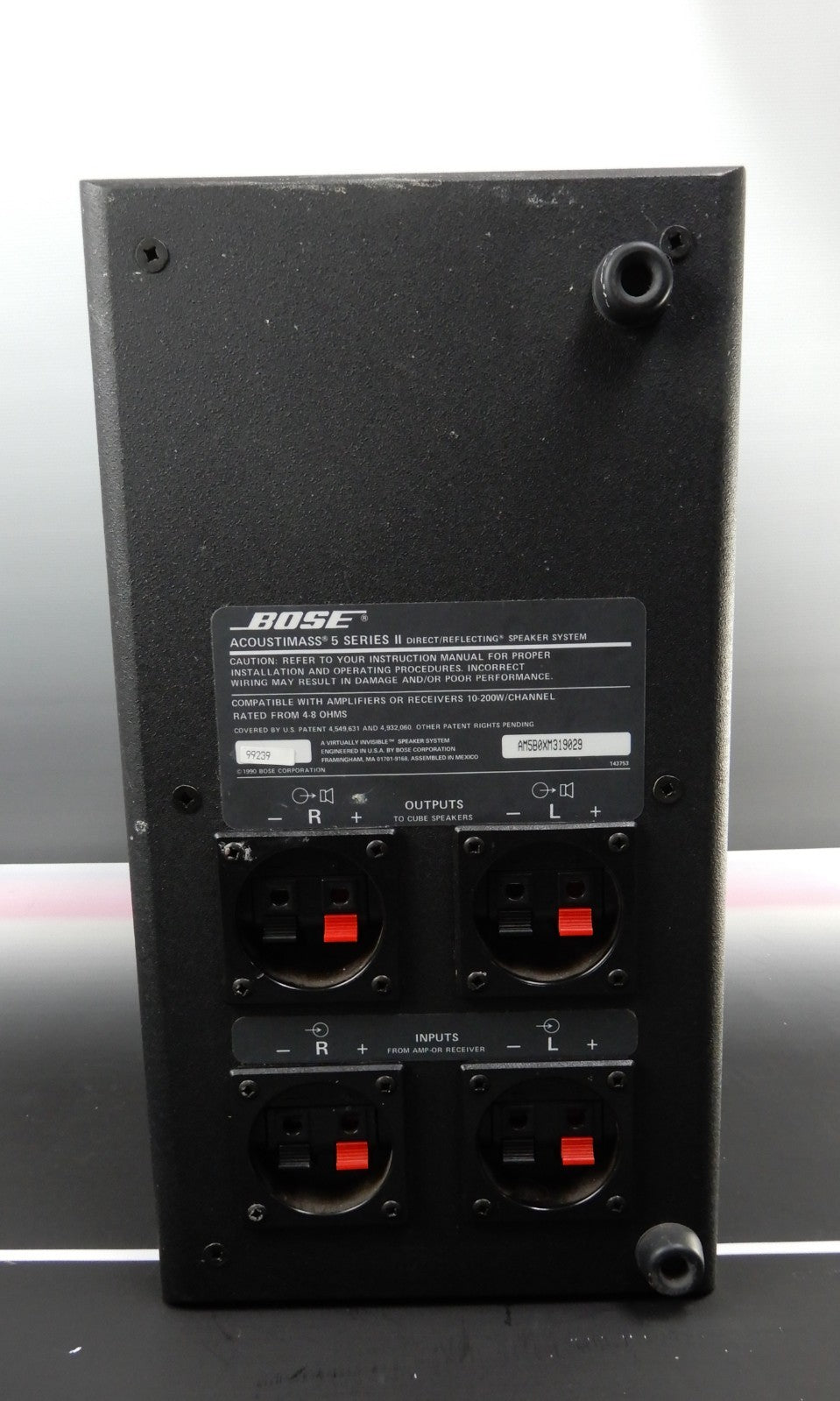 Bose Acoustimass 5 Series II Direct Reflecting Bass Module Speaker Subwoofer