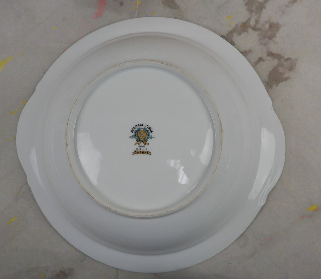 Vintage Noritake "Daphne" Vegetable Serving Bowl &Covered Vegetable Serving Bowl