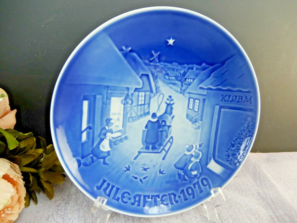 Set Of 5 Bing & Grondahl 1976-1979 & 1995 Annual Christmas Decorative Plates