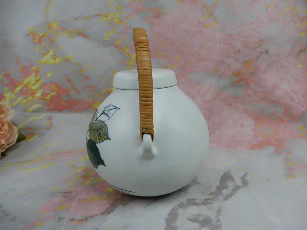 "Ahola" Arabia Finland Teapot by Ulla Procope, Hand Painted by Hilkka Liisa