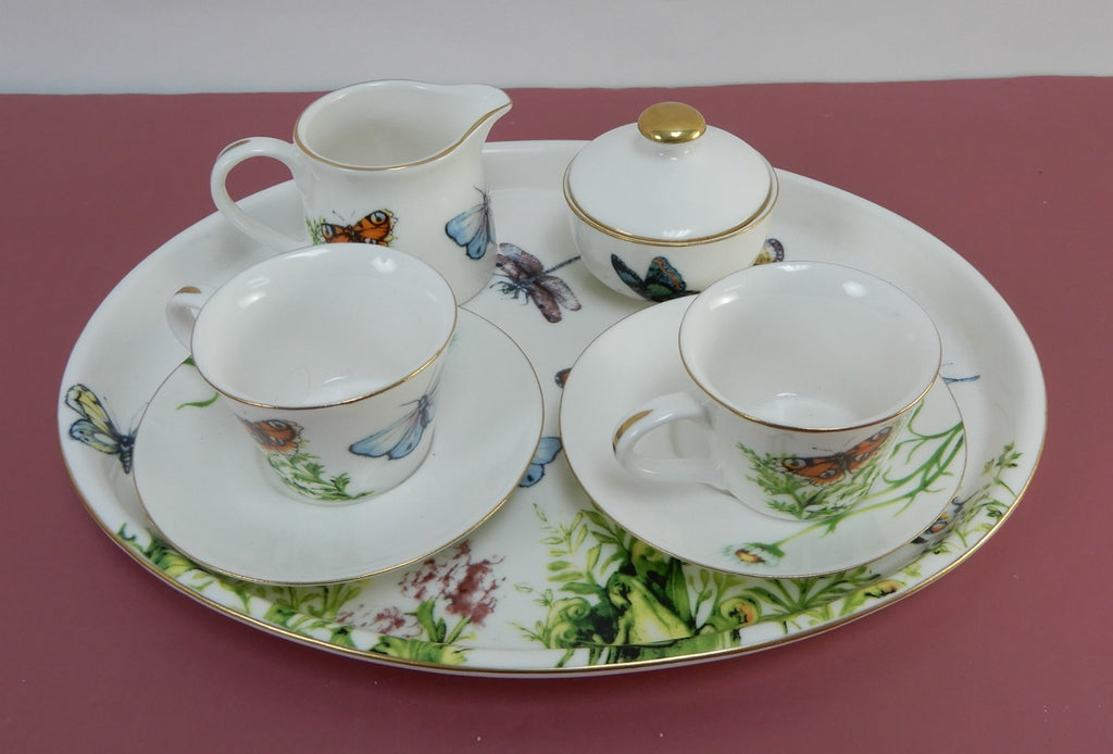 Vintage Burton and Burton Wings of Grace Children’s Porcelain Tea Set.
