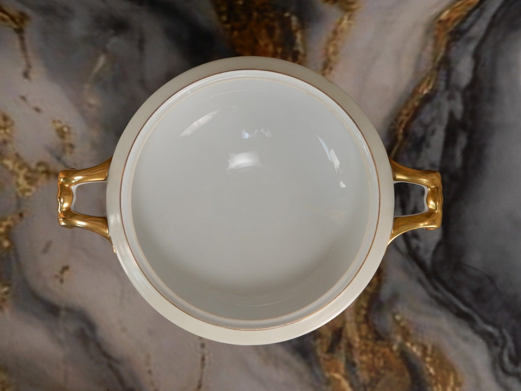 Vintage Royal Embassy China "Fresno" Lidded bowl and Oval Serving  Bowl