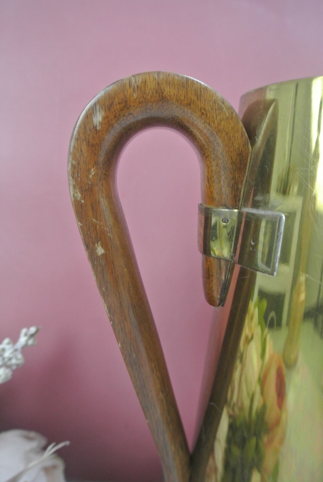 Dorlyn Silversmiths Brass Tea Pot by Tommi Parzinger NO LID-