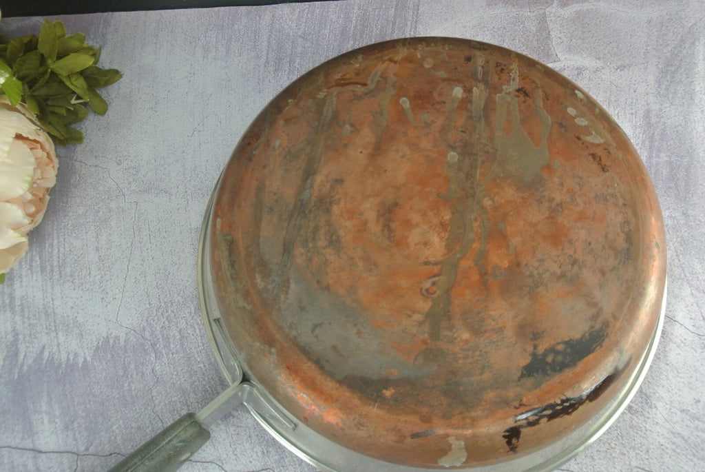 REVERE WARE 10 Inch Copper Clad Bottom Stainless Steel Frying Pan A
