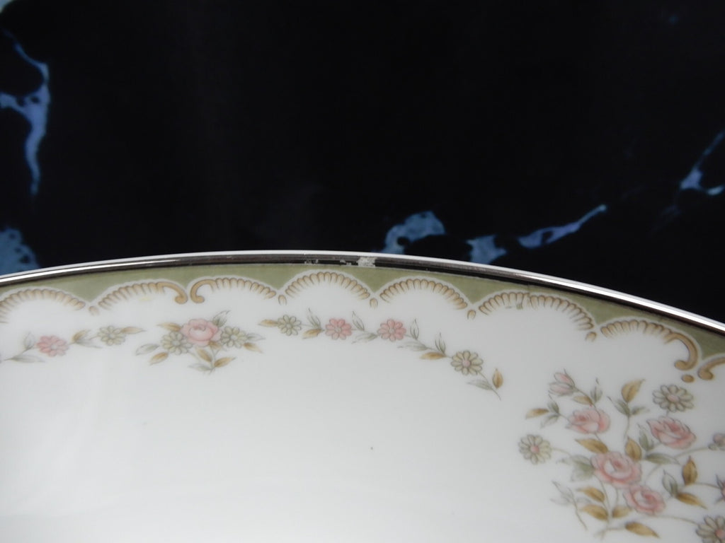 Vintage Porcelain Noritake Garland 5906 Pattern Oval Serving Bowl &Gravy Bowl