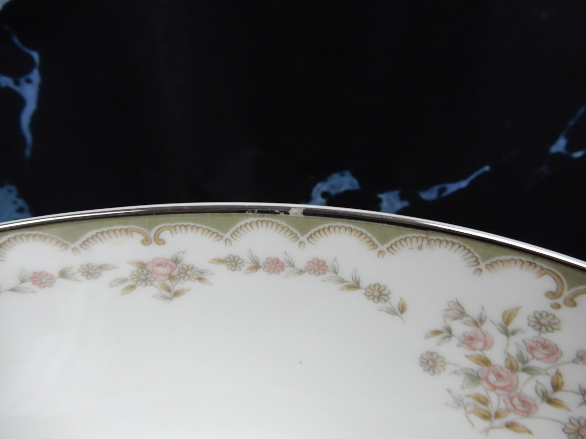 Vintage Porcelain Noritake Garland 5906 Pattern Oval Serving Bowl &Gravy Bowl