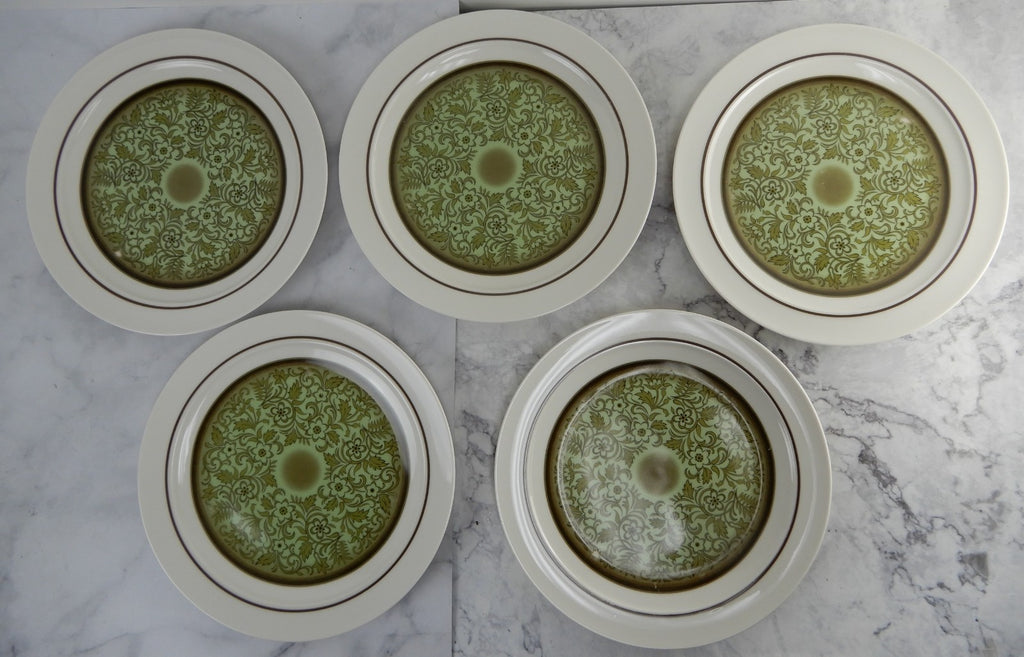 25 Pc 5-Piece 5 Place Setting Noritake Expression China Japan "Moon Valley" 7044