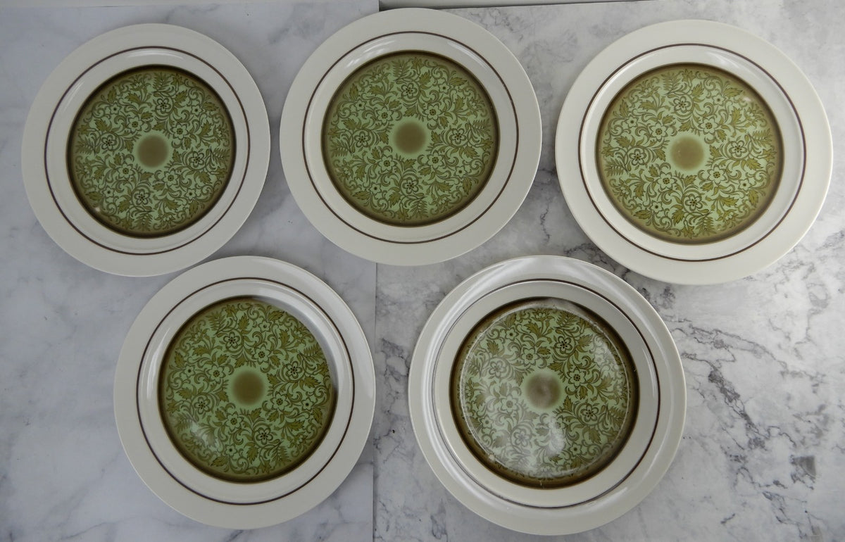 25 Pc 5-Piece 5 Place Setting Noritake Expression China Japan "Moon Valley" 7044