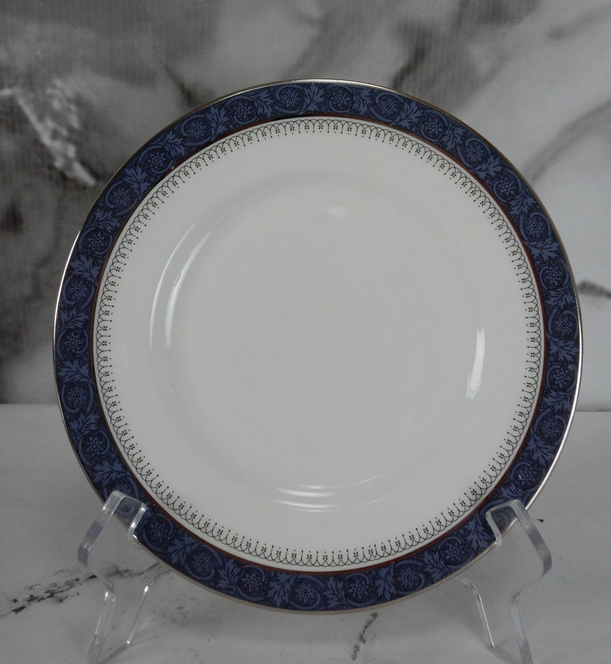 Vintage Royal Doulton Sherbrooke H. 5009 Pattern~Set of 4 Salad 8" Plates