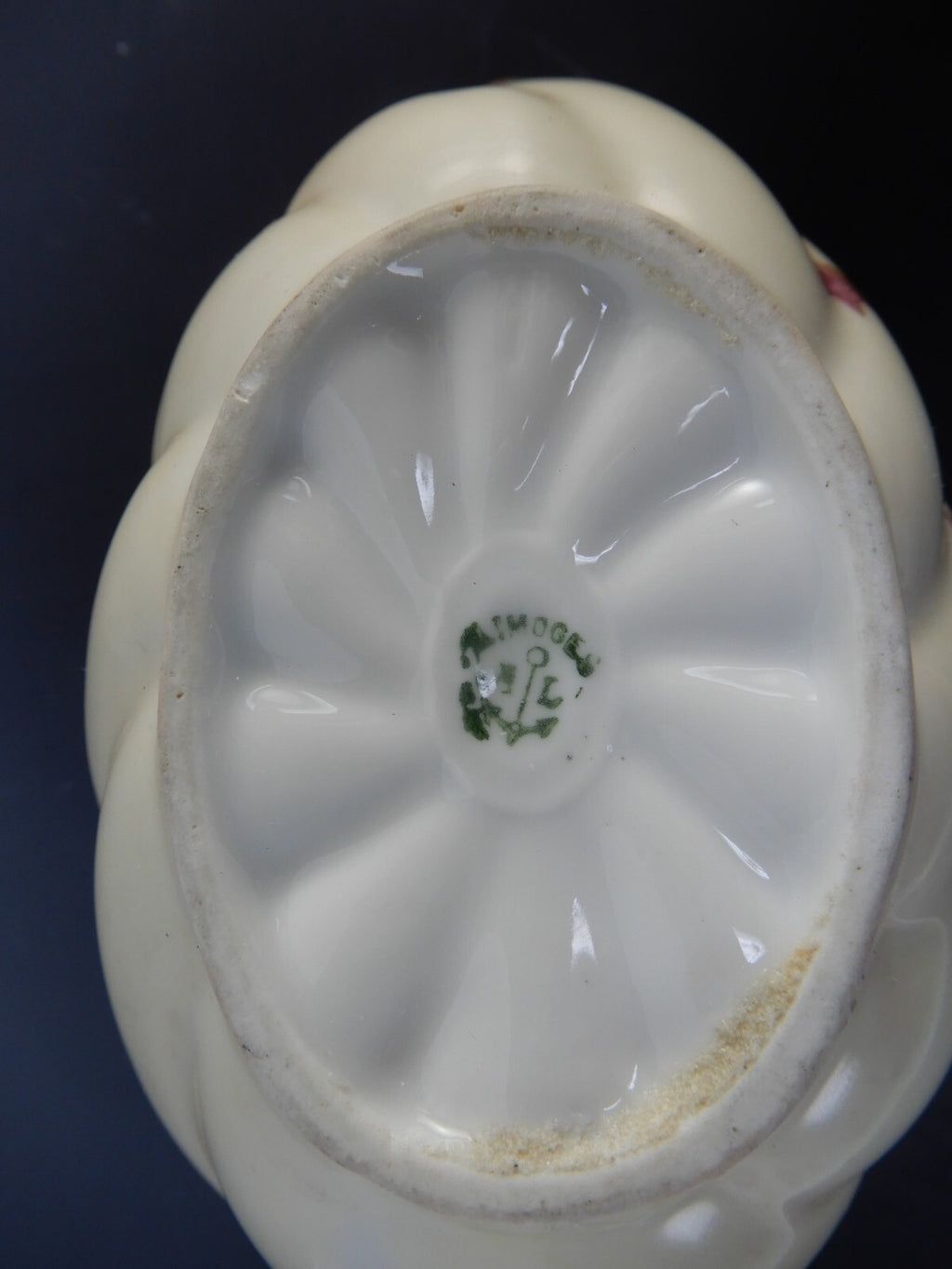 Vintage Limoges Alfred Lanternier AL Anchor 1890s Mark Gravy Bowl NO UNDER-PLATE