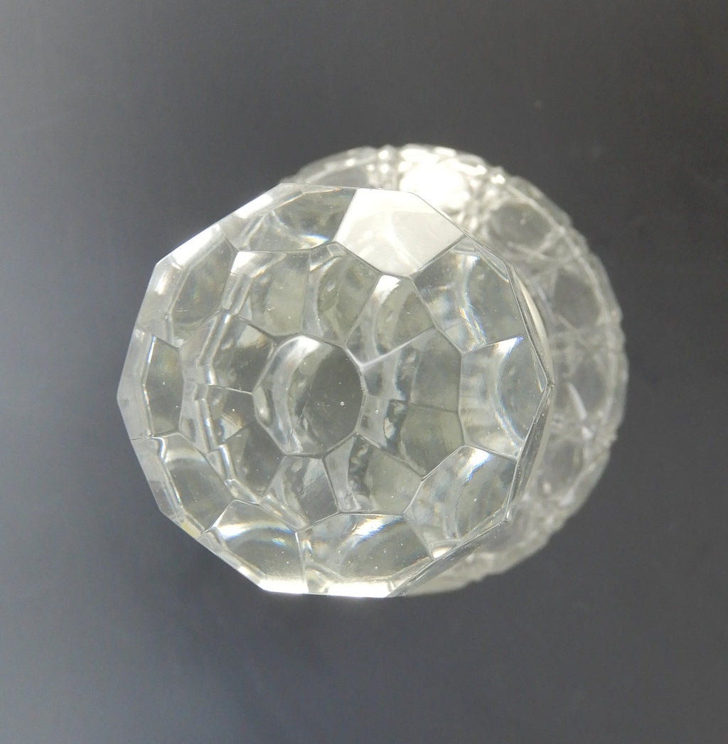 GO Home Modern Clear Glass Round Decanter 12-1/2" Tall