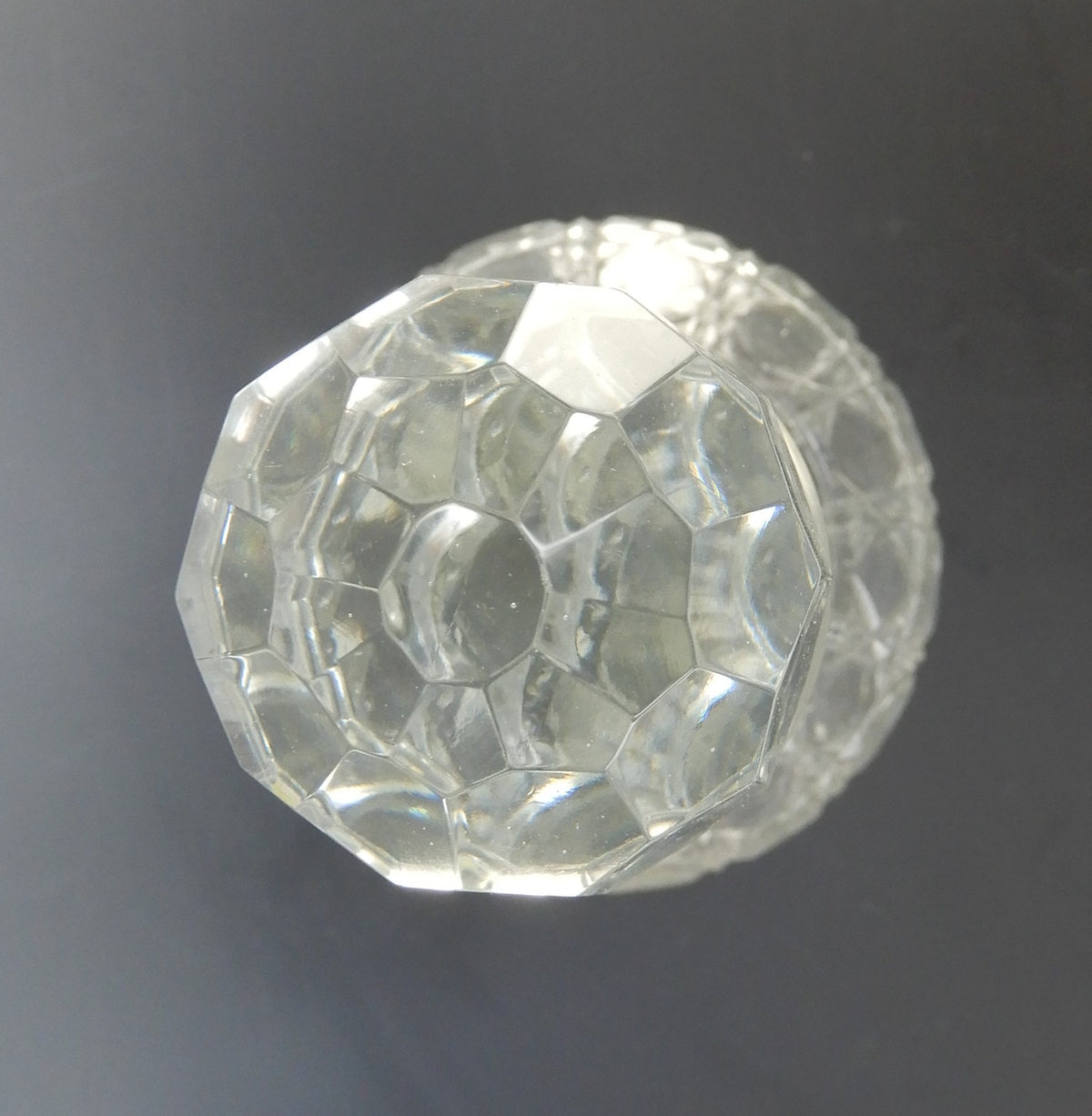 GO Home Modern Clear Glass Round Decanter 12-1/2" Tall