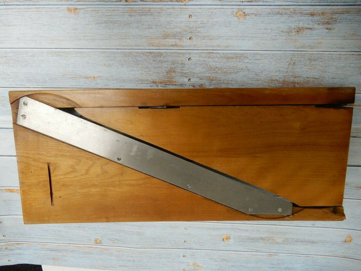 Antique Jacobs Bros. Meat Slicer w/ Stand Home Decor