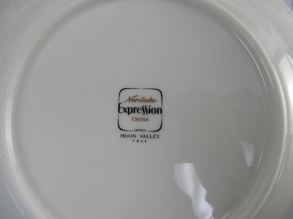 25 Pc 5-Piece 5 Place Setting Noritake Expression China Japan "Moon Valley" 7044
