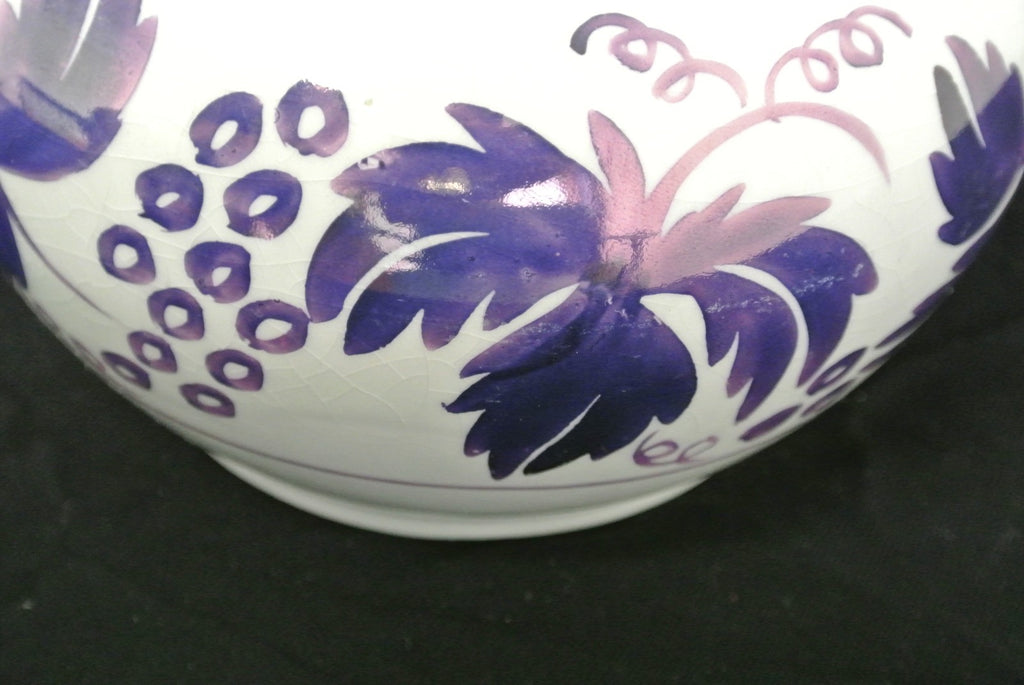 Vintage Pitcher Arthur Wood Pitcher, English Ceramic #5198, Cream Lilac Vines