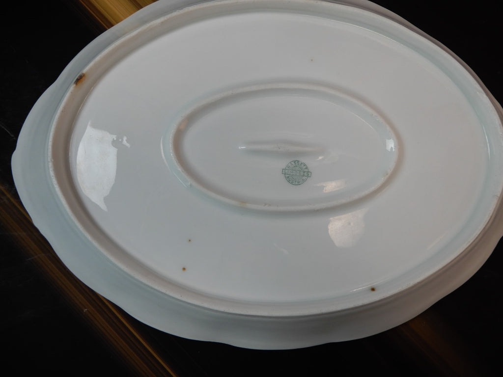 Vintage Bassett Limoges Austria "5789" Pattern Set of Two Platters