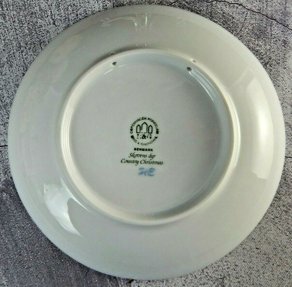 Set Of 4 Bing & Grondahl 1993-94 & 96-97 Annual Christmas Decorative Plates