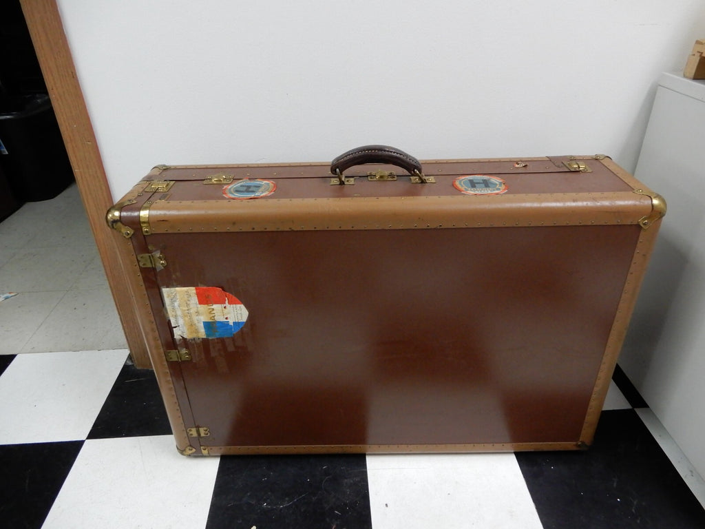 Hartmann Tourobe Gibraltarized Travel Wardrobe Hardside Trunk Suitcase 33-1/2"