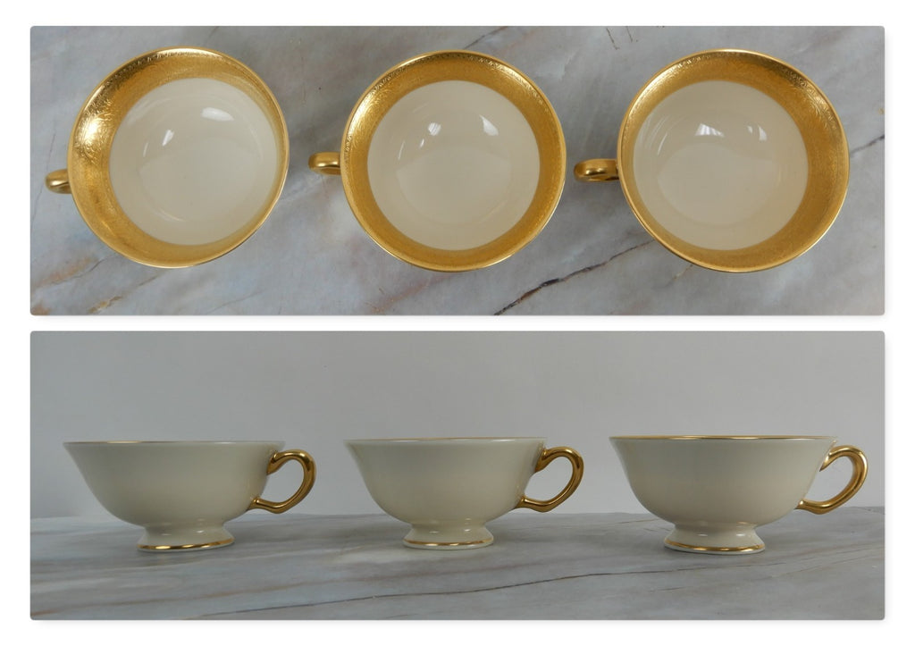 Set of 3 Vintage Lenox Westchester Replacemet Cups NO SAUCERS