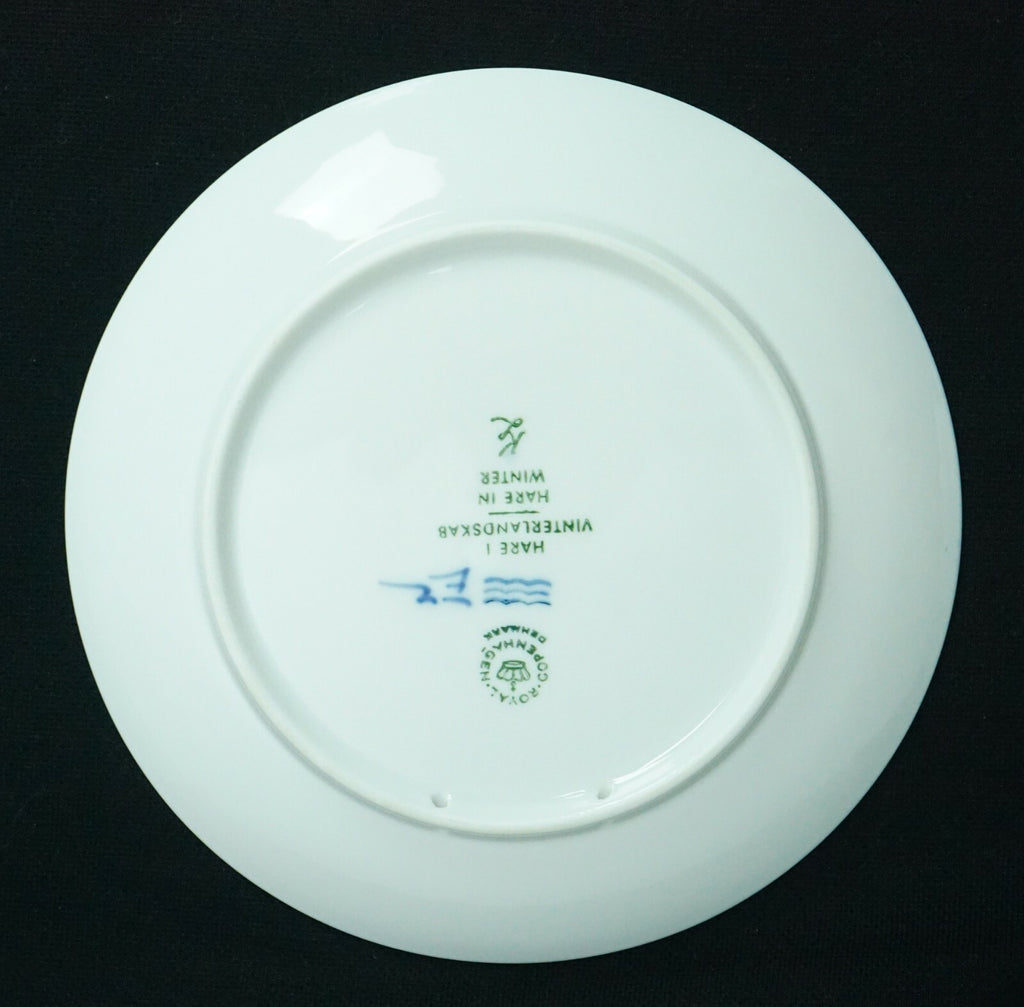 4 Royal Copenhagen Denmark Annual Christmas Plate 1968, 69, 70, 71 Kai Lange