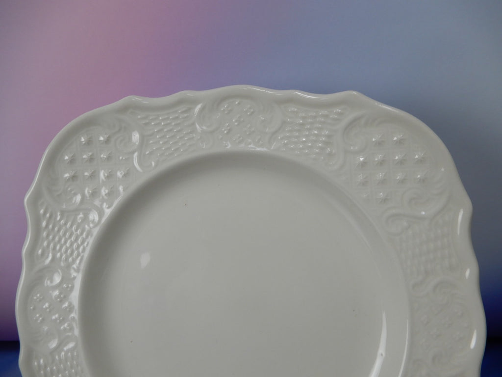 4 Salad Square Plates Canonsburg Pottery American Traditional Made in U.S.A