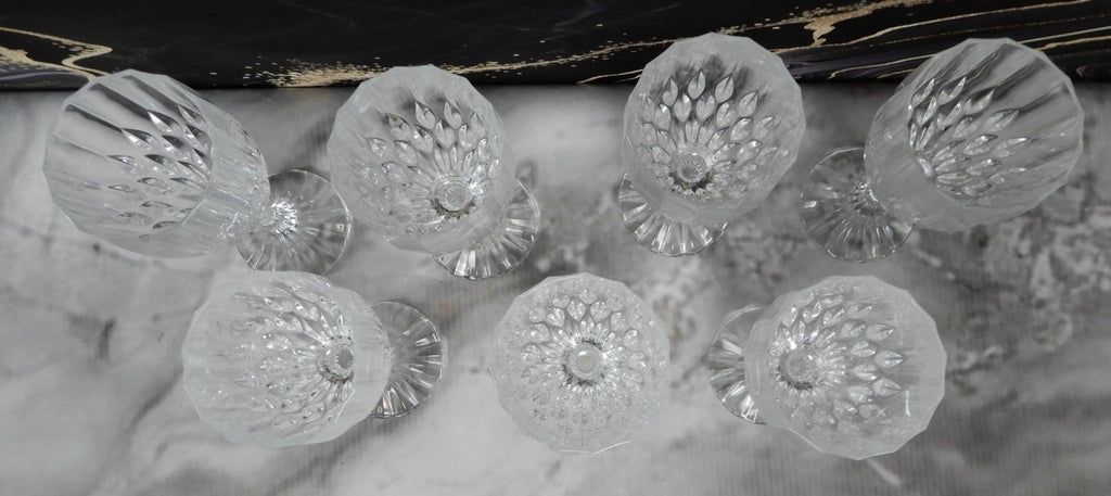 Set 7 Cristal D'Arques - Durand Bretagne Wine Glass - 6 1/2" Hold 6oz