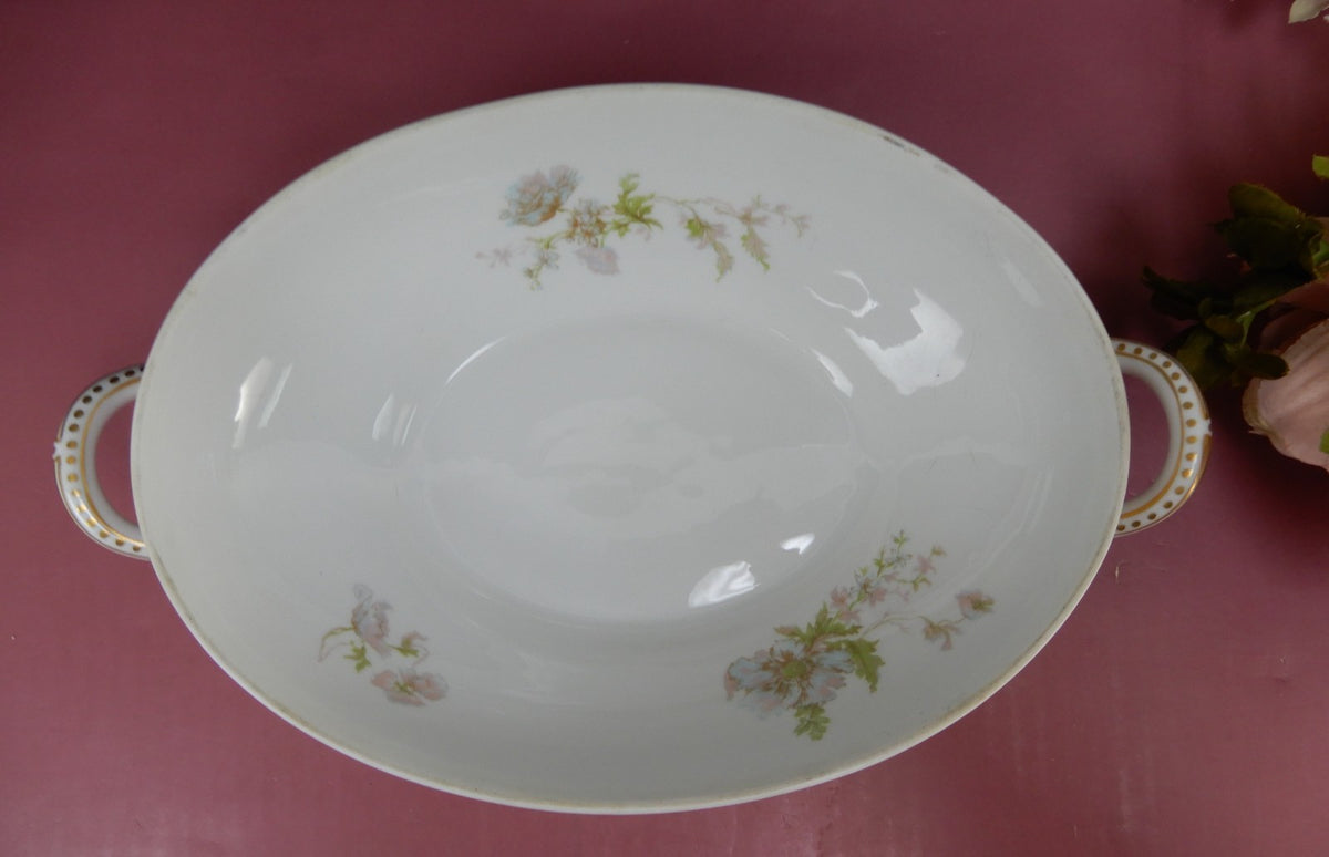 Theodore Haviland Limoges Schleiger 79~ Lidded Oval Serving Bowl