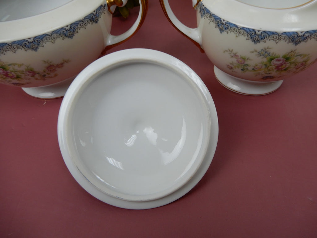 Set of Six Serving Pieces Meito China N.S.P.(Nagoya Seito Porcelain) Japan