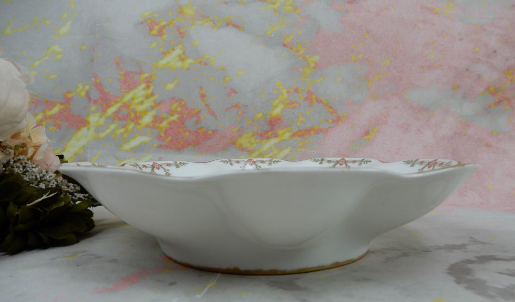 Vintage Haviland Limoges Schleiger 580 Pattern Scalloped Edge