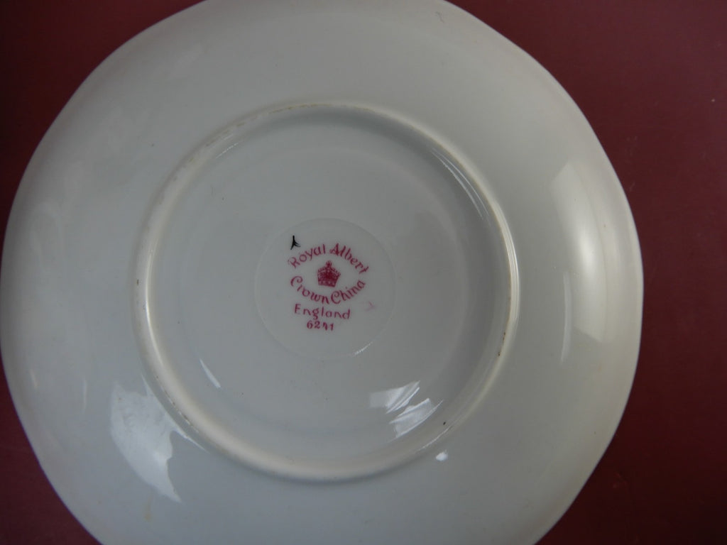 Vintage Royal Albert "Old English Rose" Brushed Gold Trim Cup and Saucer