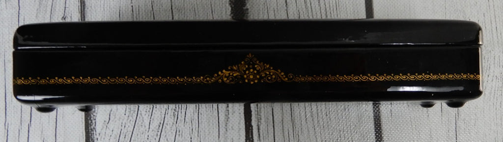 Russian Lacquer Box Kholui Jewelry Trinket Hand Painted Box