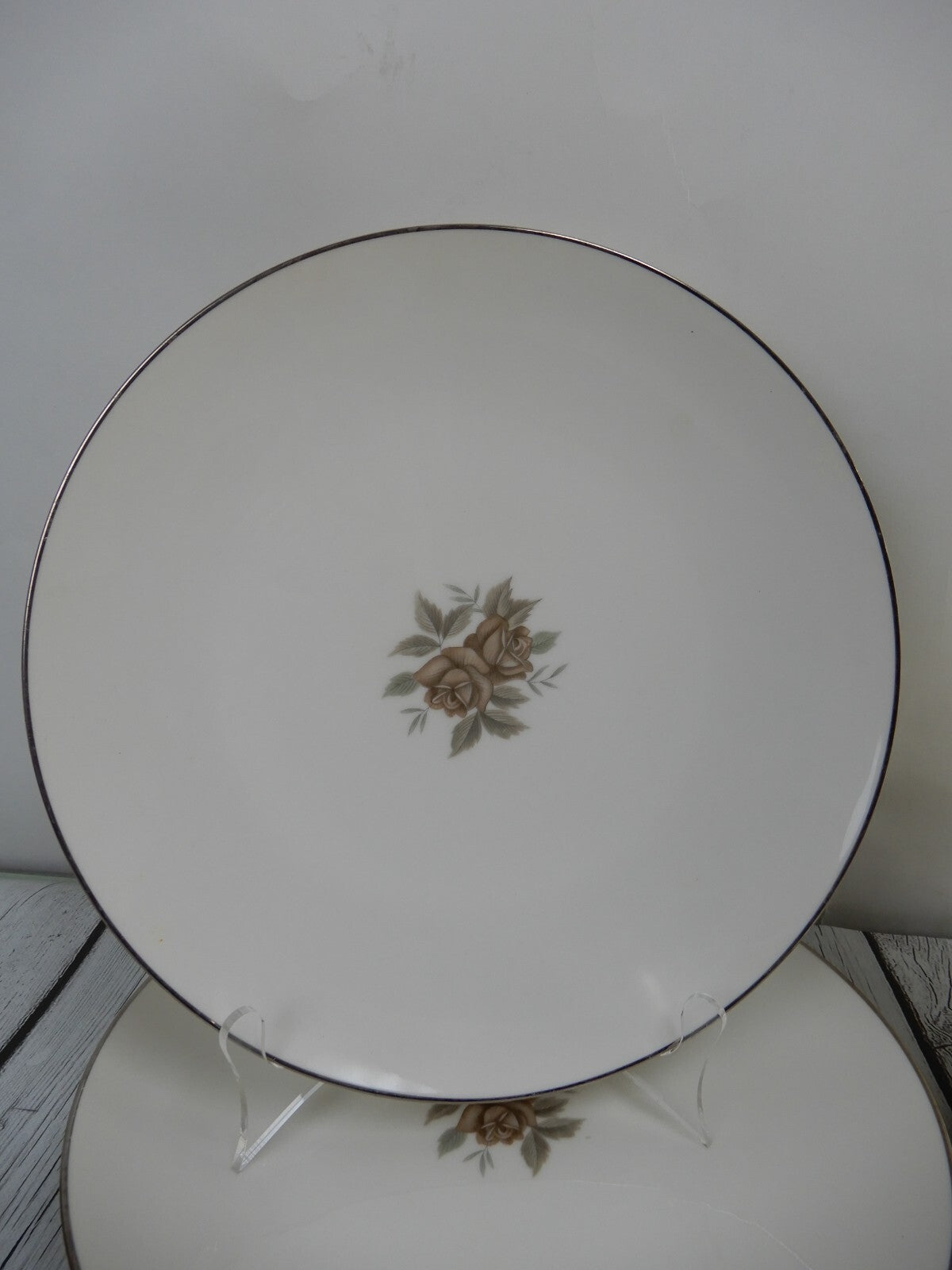 19 Pieces of Noritake Ivory China "7542 Rhoda Rose"