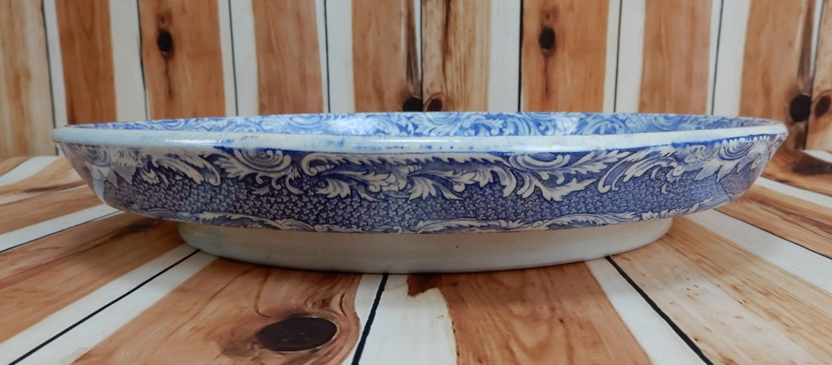 Antique Copeland & Garrett Late Spode "Cintra" Tazza/Footed Plate W/Crack