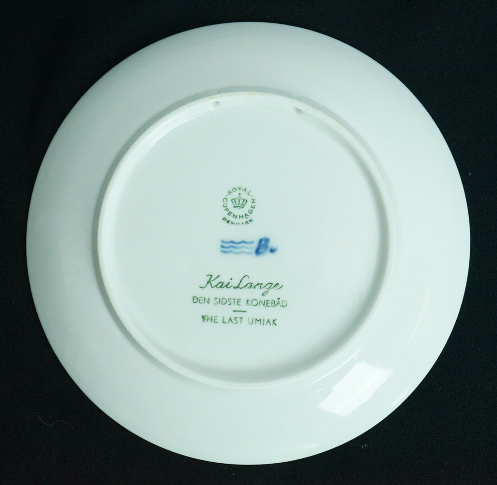 Royal Copenhagen Denmark Annual Christmas Plate 1967, 67, 68, 76 Kai Lange