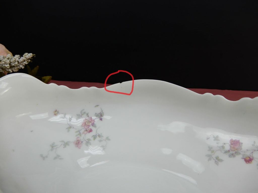 Theo Haviland Limoges France Porcelain Gravy Boat Saint Cloud