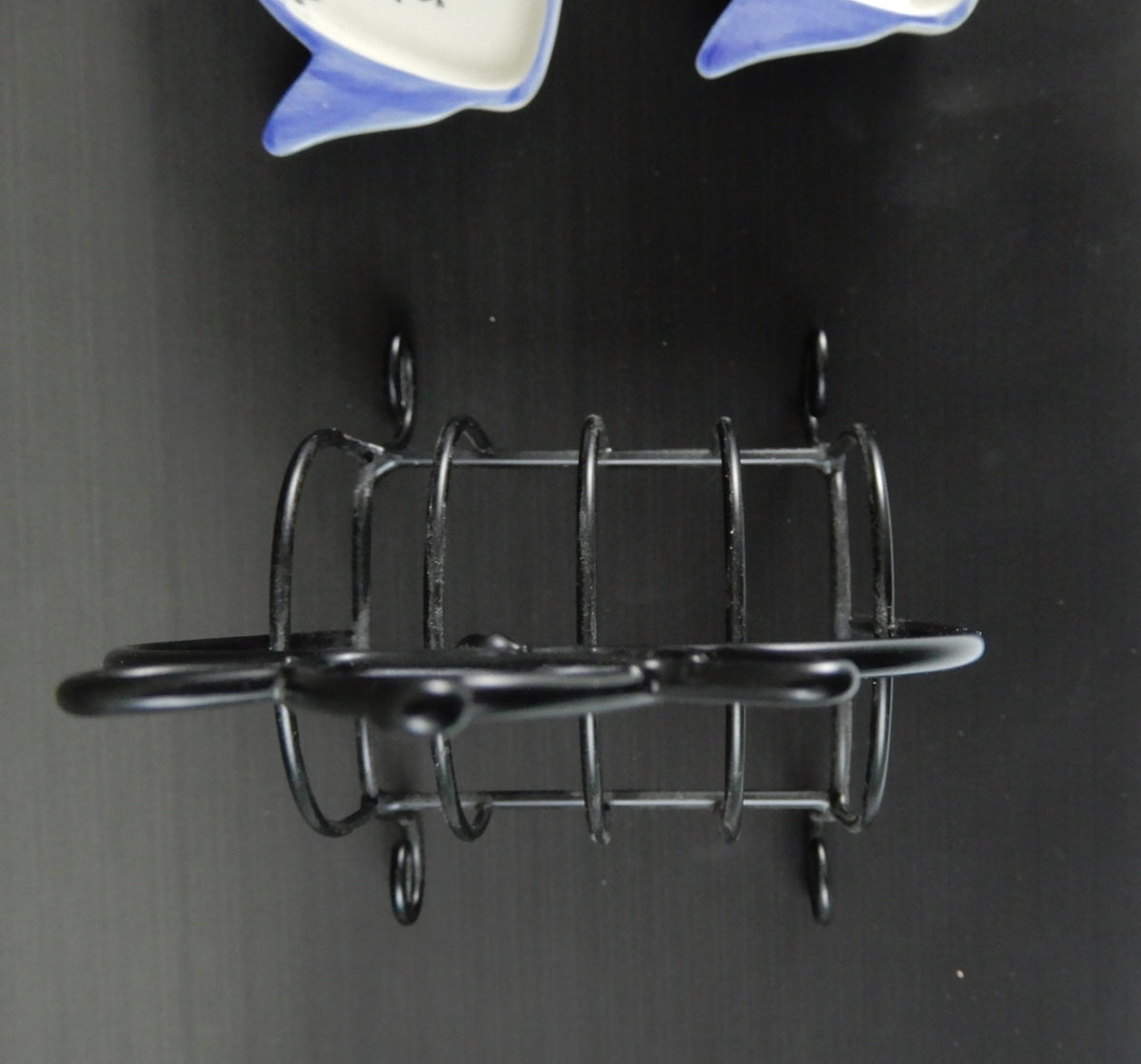 Vintage Ceramic Tea Bag Holders (4pc) with Caddy – Tea Pot Shape Rest