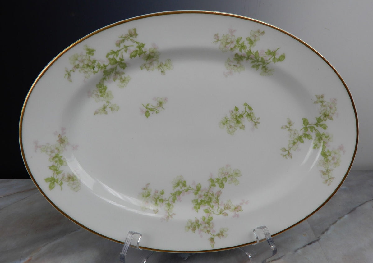 Set of 3 Vintage Platters Haviland Limoges Schleiger 61l Pattern
