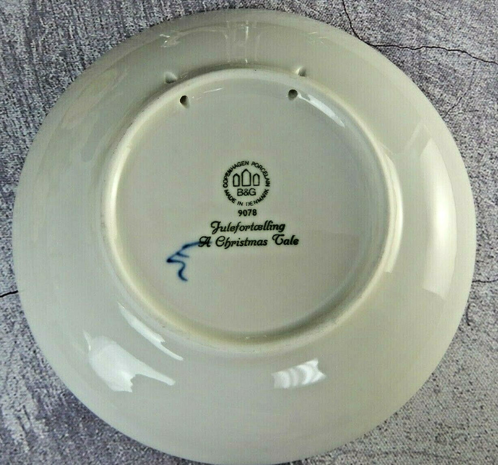 Set Of 5 Bing & Grondahl 1976-1979 & 1995 Annual Christmas Decorative Plates
