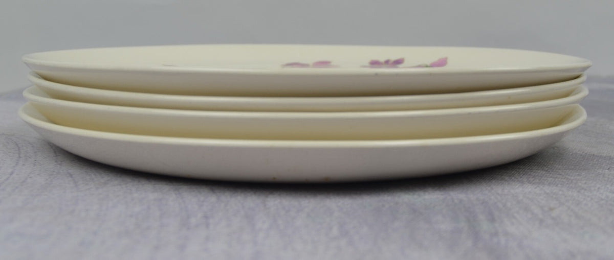 Ovington's "Fifth Avenue" Sweet Violets 10" Dinner Plate Set of Four