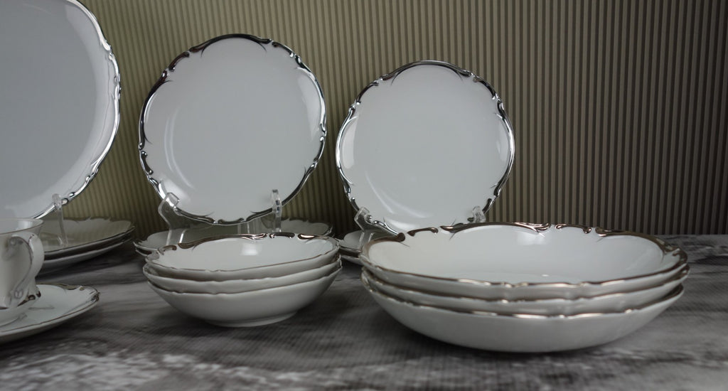 21-Piece 3 Place Setting Harmony House "Starlight" Pattern Made in Japan