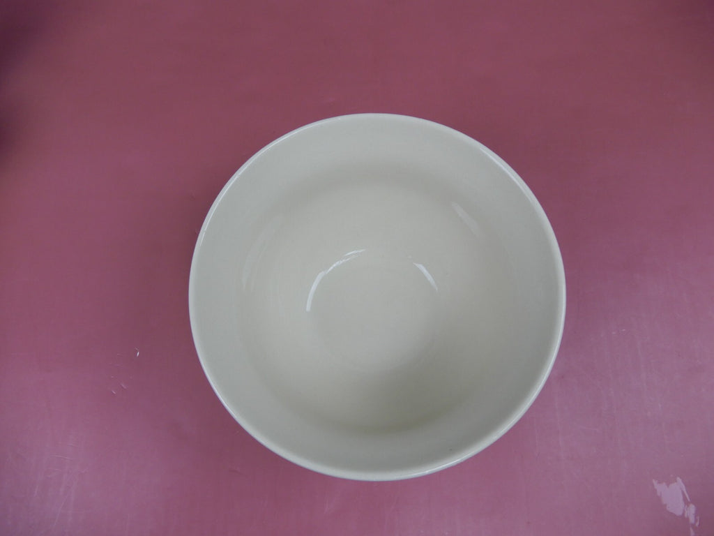 Longaberger Pottery Woven Traditions 8"  Medium Size Mixing Bowl Made in USA