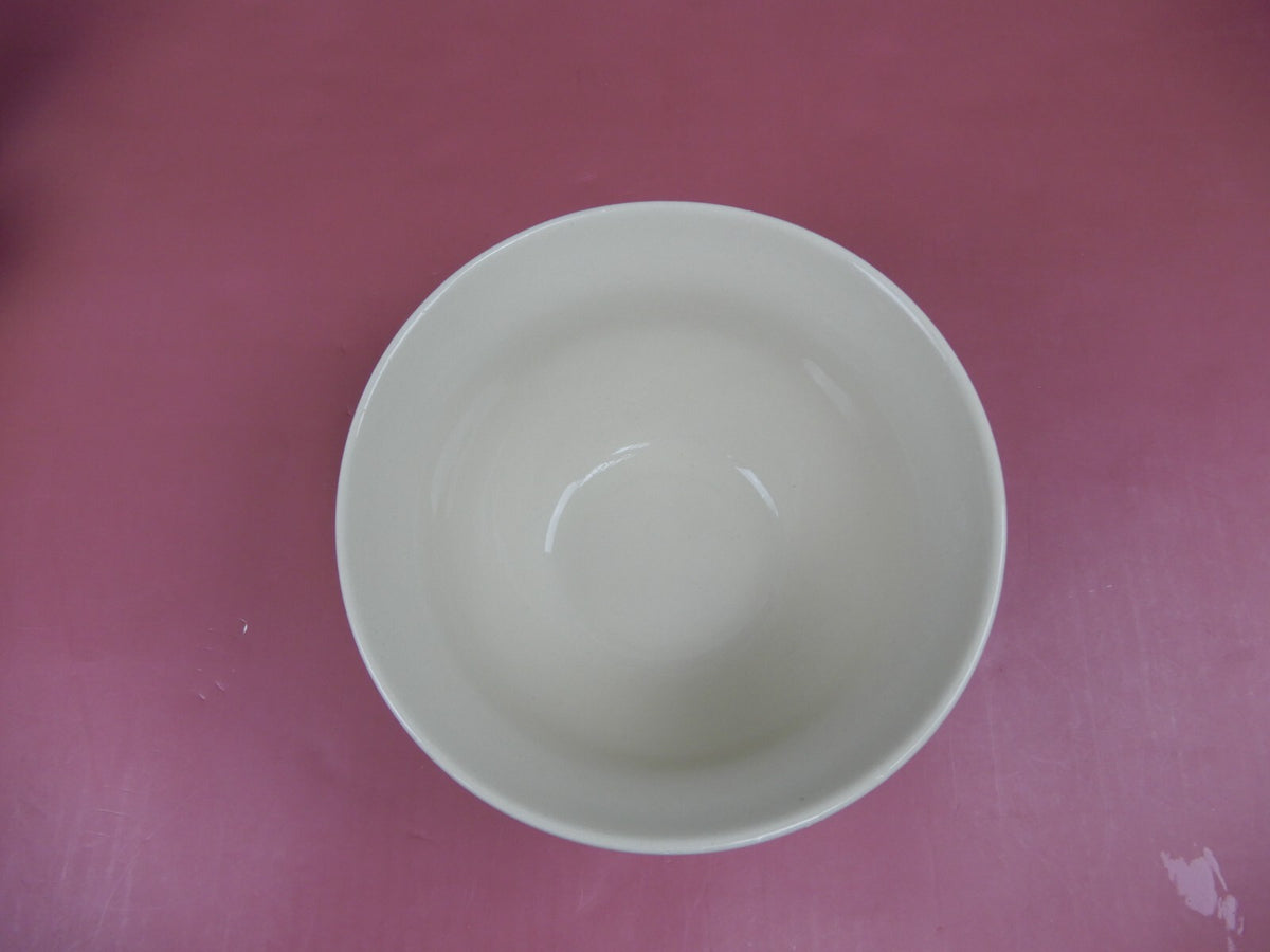 Longaberger Pottery Woven Traditions 8"  Medium Size Mixing Bowl Made in USA
