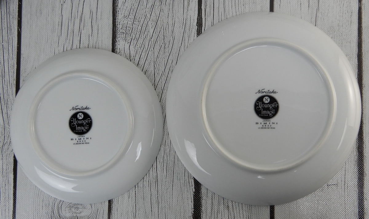 27 Pc 7-Piece 4 Place Setting Noritake Younger Image "BIMINI" 6923 Pattern