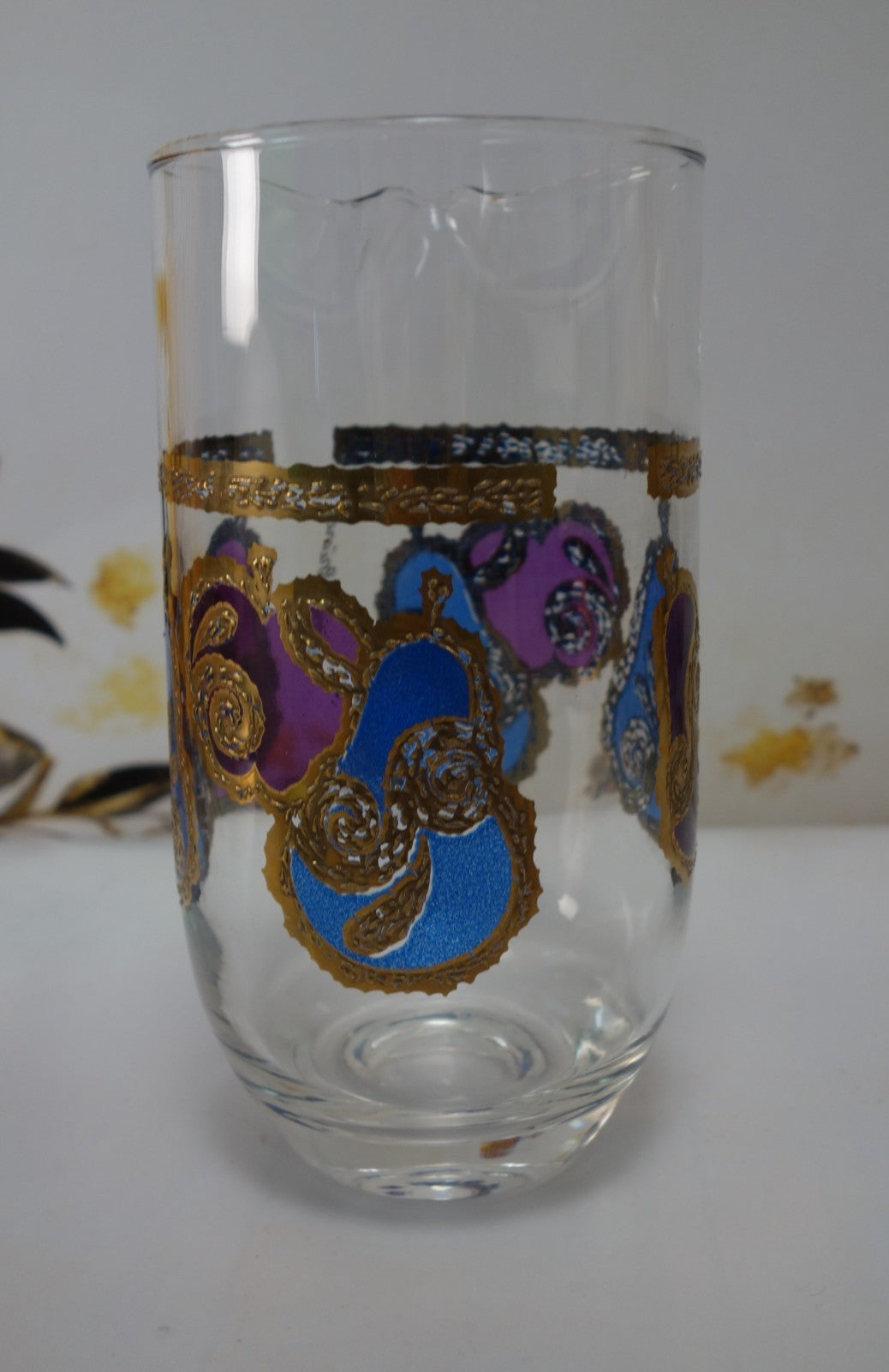Georges Briard Signed Mid-Century Apple and Pear Pageant Martini Pitcher