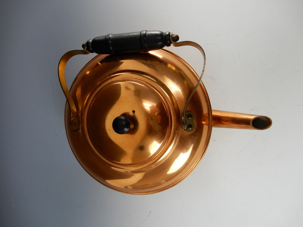 Vintage  Coppercraft Guild Copper & Brass Tea Pot / Kettle